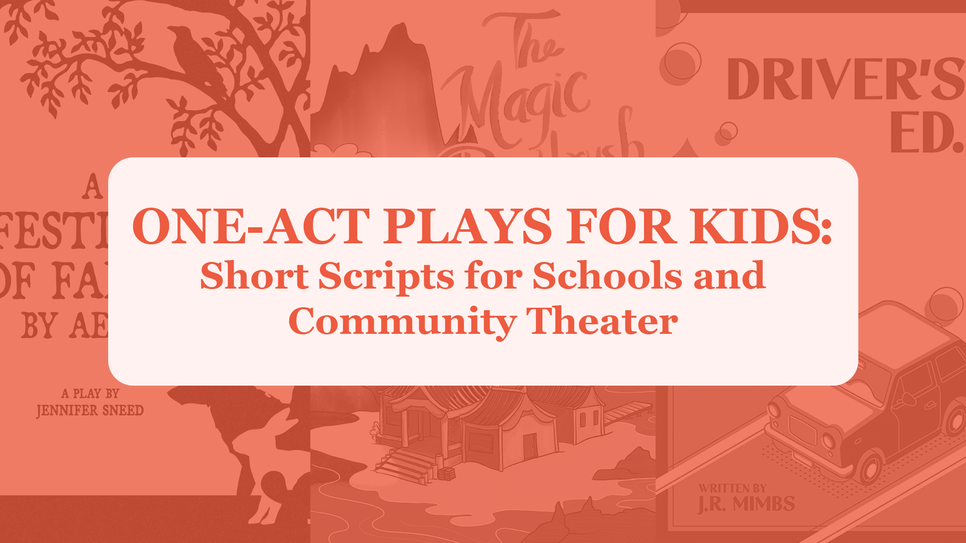 One Act Plays for Kids