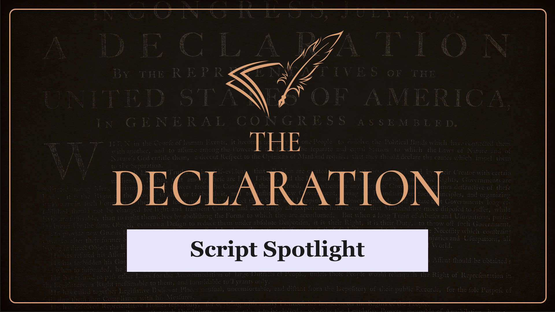 The Declaraction